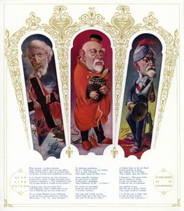 Franse politieke karikaturen