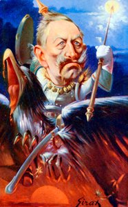 Kaiser Wilhelm II - karikatuur door Sirat