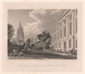 Christ Church Cathedral en een deel van Corpus Christi College