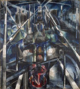 Brooklyn Bridge door Joseph Stella