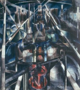 Brooklyn Bridge door Joseph Stella