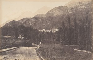 Uitzicht op de wateren van Saint-Sauveur, 1853 door Joseph Vigier