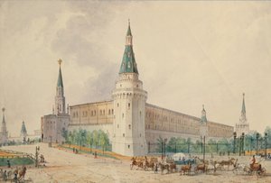 De Opstandingsplein en de Alexander Tuin in Moskou