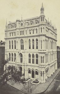 Nieuwe Vrijmetselaarstempel, Boston, 1860s door Joseph Ward