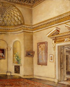 Noordoostelijke hoek van de galerij, Chiswick House