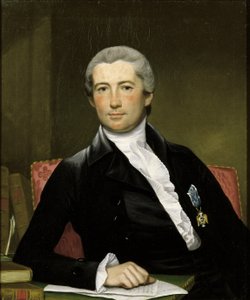 Portret van generaal Giles door Joseph Wright