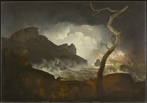 Antigonus in de storm (Act III, scène iii, uit Shakespeares The Winter