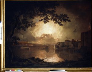 Vuurwerk bij het kasteel Sant