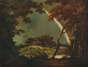Landschap met regenboogeffect, 1794, 1930