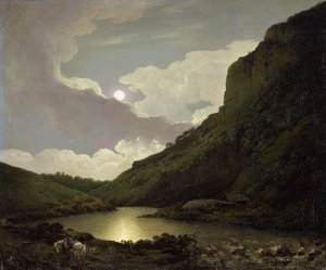 Matlock Tor bij Maanlicht, c.1777-80
