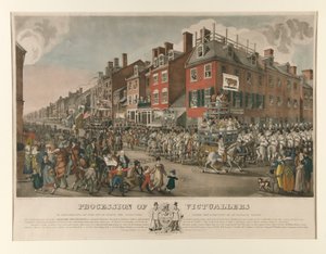 Processie van voedselleveranciers van Philadelphia door Joseph Yeager