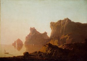 De Golf van Salerno door Joseph of Derby Wright