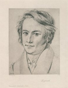 Portret van man door Joseph von Fuhrich