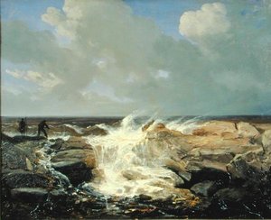 Stormachtig Weer bij Boulogne