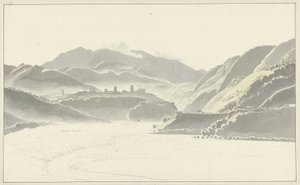 Gezicht op Civita Ducale