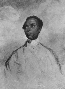 Frank Barber door Joshua (after) Reynolds
