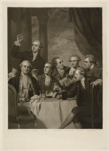 De Dilettanti Society, gegraveerd door Charles Turner