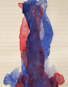 Abstracte kleurmengsels