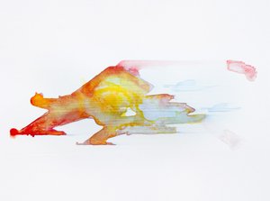 Dynamische abstracte beweging door Joshua Hoskins