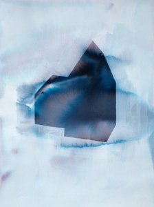 Etherisch Blauw Huis door Joshua Hoskins