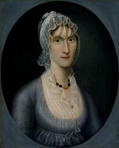 Portret van mevrouw Barbara Baker Murphy, vrouw van een zeekapitein