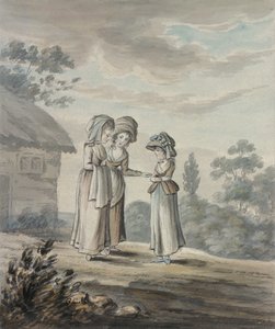 Landschap met drie Figuren
