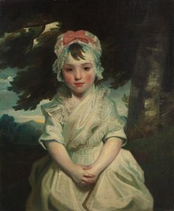 Georgiana Augusta Frederica Elliott 1782-1813, later Lady Charles Bentinck, 1784 door Joshua Reynolds