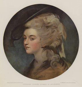 Georgiana Spencer, Hertogin van Devonshire door Joshua Reynolds
