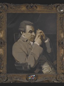 Portret van Joseph Baretti door Joshua Reynolds
