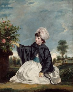 Portret van Lady Caroline Howard door Joshua Reynolds