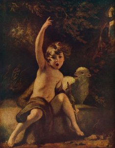 St. Johannes in de Wildernis door Joshua Reynolds