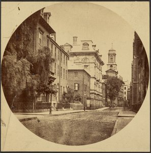 Chauncy Street vanaf Exeter Place