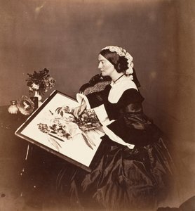 De gravin Canning, Calcutta, 1861