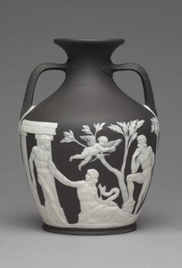 Portlandvaas, ca. 1790 door Josiah Wedgwood