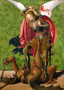 St. Michael doodt de draak