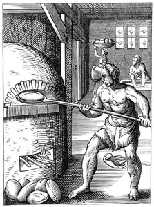 Bakker, 16e eeuw 1849 door Jost Amman