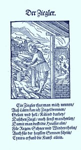 Steenbakker door Jost Amman