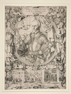 Gaspard de Coligny, Admiraal van Frankrijk door Jost Amman