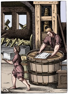 Papiermaker, 16e eeuw, 1849