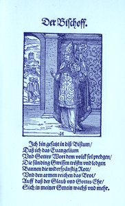 De Bisschop door Jost Amman