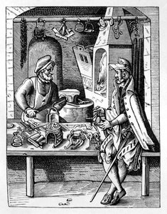 De Spoormaker door Jost Amman
