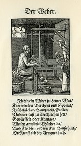 Wever door Jost Amman