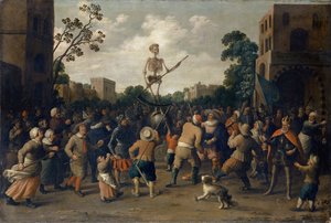 De strijd tegen de dood door Jost Cornelisz Droochsloot