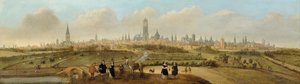 Uitzicht op de Stad Utrecht door Jost Cornelisz Droochsloot