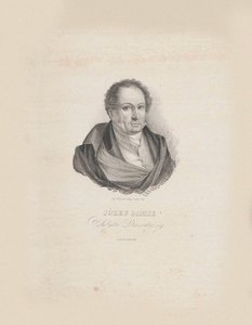 Portret van de componist Józef Damse 1789-1852, 1840