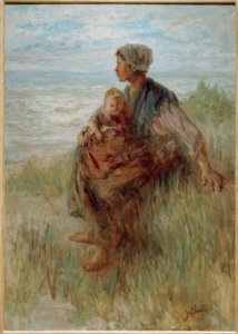 Staren in de verte door Jozef Israëls