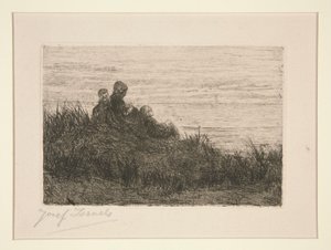 De kinderen op de duinen door Jozef Israëls