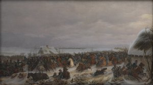 De affaire bij Vorbasse op 29 februari 1864 door Jørgen V. Sonne