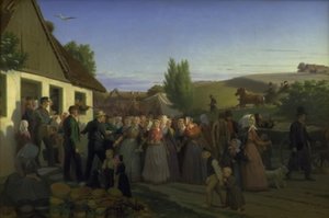 St. Hansfeest in Tisvilde door Jørgen V. Sonne