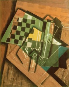 Het dambord door Juan Gris
